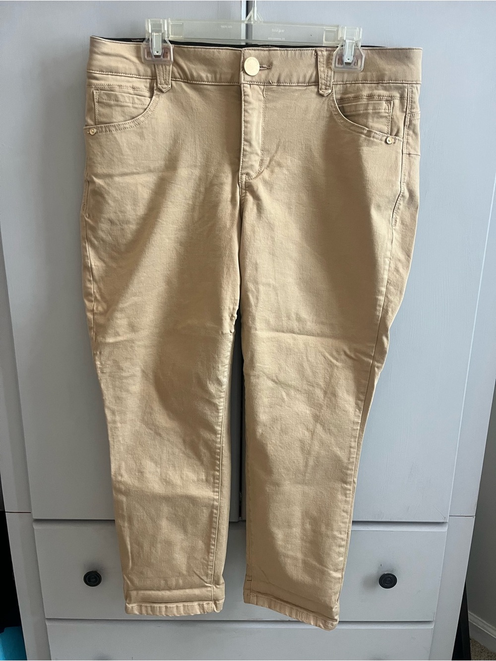 Democracy Women's Ankle Jeans in Tan